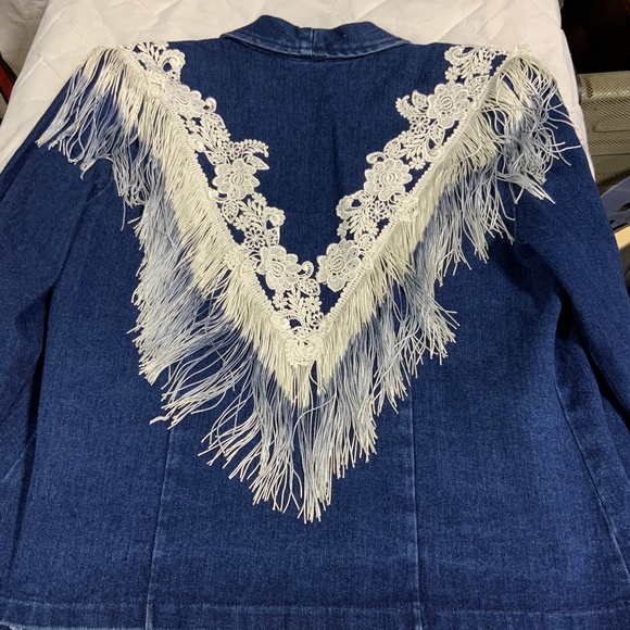 Wanted by Beads Beautiful Denim Jacket - Picture 2 of 2